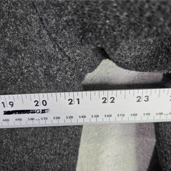 Mens Michael Kors Charcoal Gray Wool Blend Jacket Full Zip & Button Size M - Picture 6 of 8